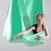 aerial swing light green hammock 6