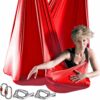 aerial yoga swing hammock red 7