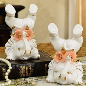 elephant bookends